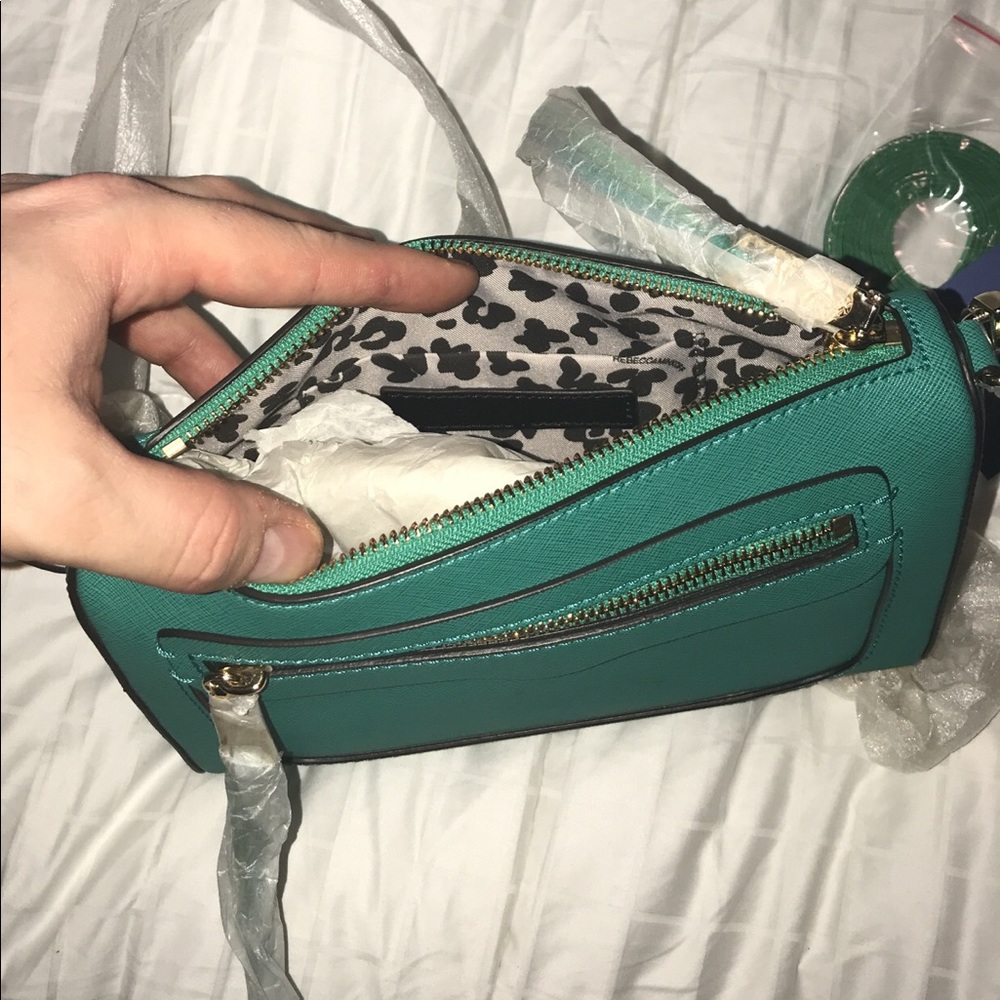 π Host Pick NWT Rebecca Minkoff Avery in Peacock - Picture 6 of 7